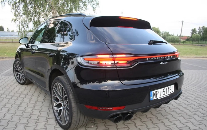 Porsche Macan cena 282800 przebieg: 49000, rok produkcji 2020 z Węgrów małe 781